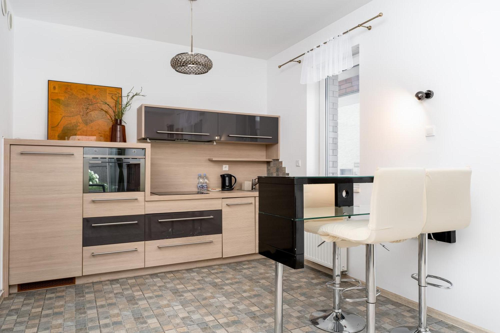 Nadwislanska 11 Apartment With Garden Krakow Bagian luar foto